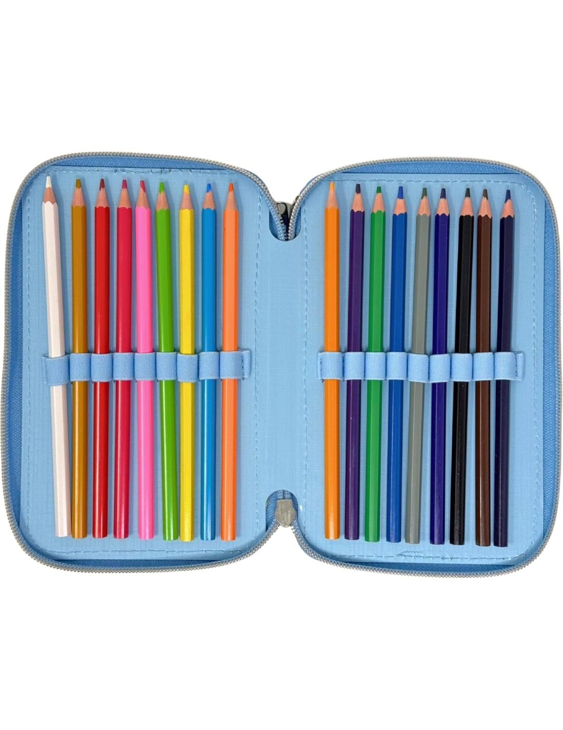 Astuccio Completo 3 Zip Disney Frozen