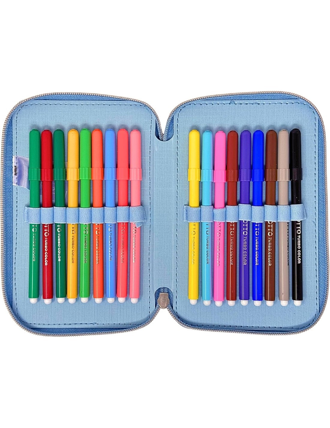 Astuccio Completo 3 Zip Disney Frozen