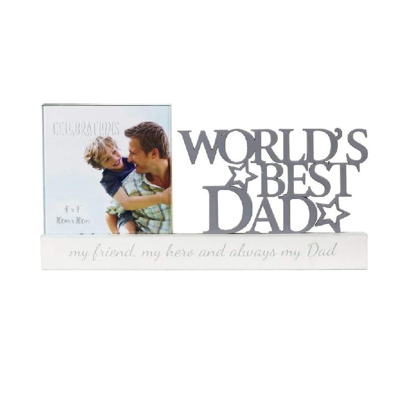 Cornice Con Targa World's Best Dad