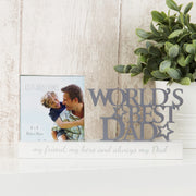 Cornice Con Targa World's Best Dad