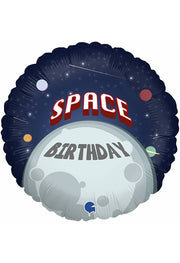 Palloncino Astronauta Metallizzato 18" 35cm