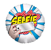 Palloncino Metalfoil Selfie 18" 46cm