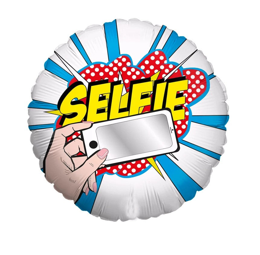 Palloncino Metalfoil Selfie 18" 46cm