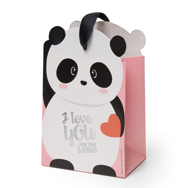 Busta Sacchetto Regalo Panda Legami S 10x15x6,5cm