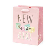 Busta Regalo Nascita Rosa New Baby Girl