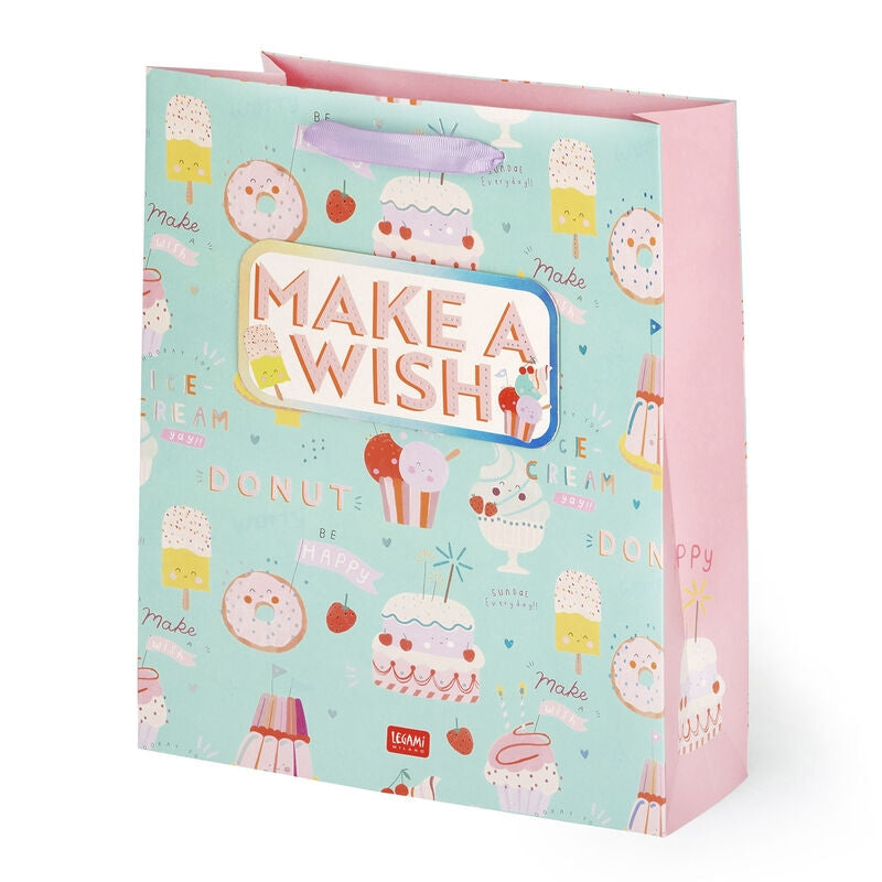 Busta Sacchetto Regalo Happy Sweets Large Legami