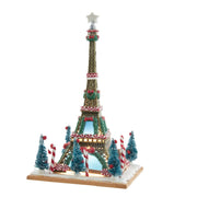 Addobbo Natale Torre Eiffel 25cm
