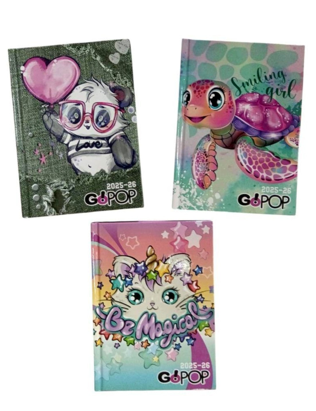 Diario Scuola 10 Mesi Datato 2025/2026 GoPop Girl