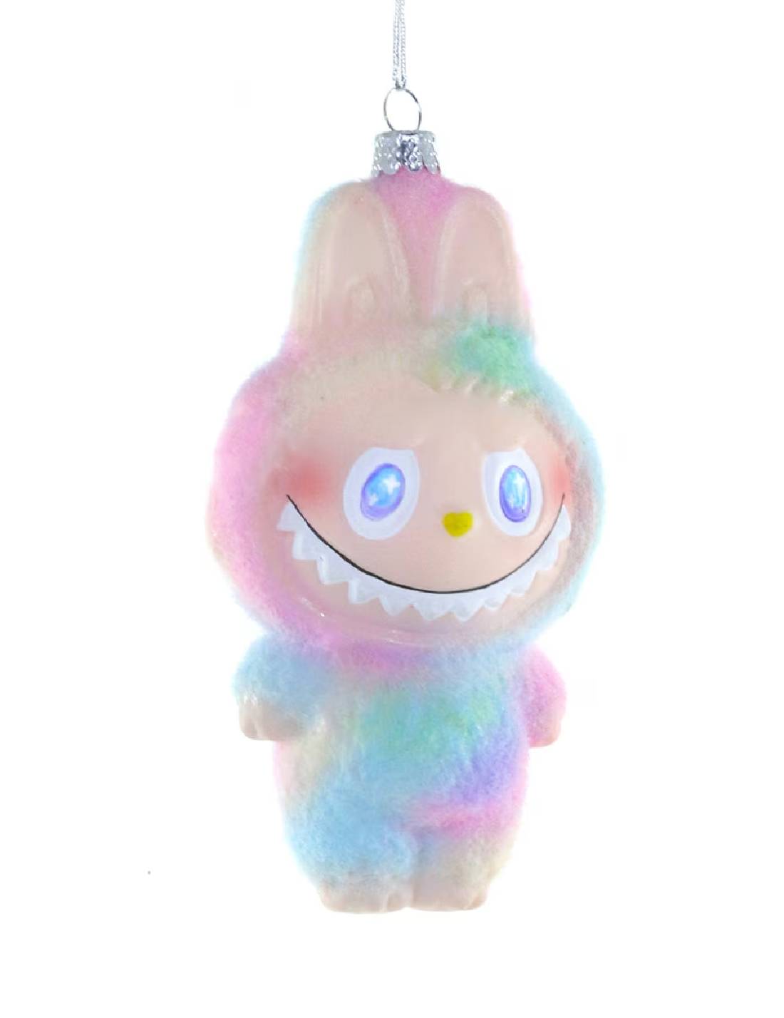 Addobbo Albero Di Natale In Vetro Labubu Multicolore 14cm