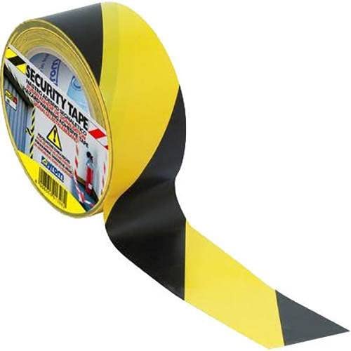 Nastro Adesivo Segnaletico Nero/Giallo