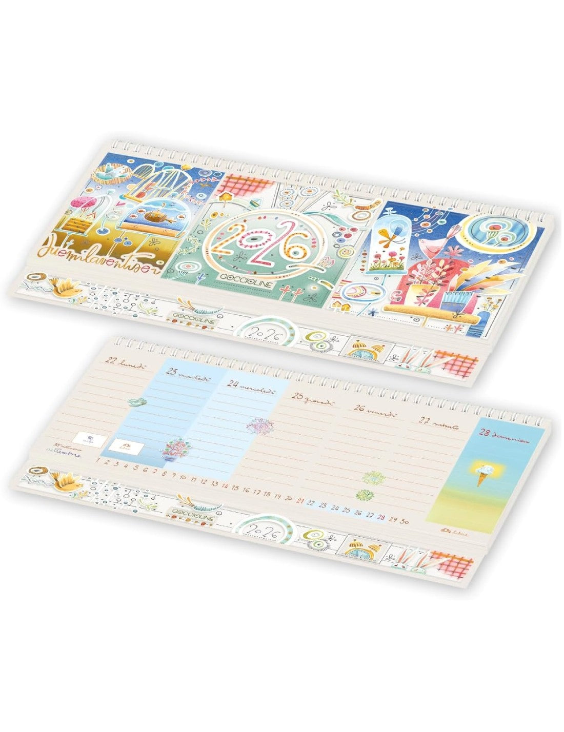 Planning Settimanale 2026 Goccioline