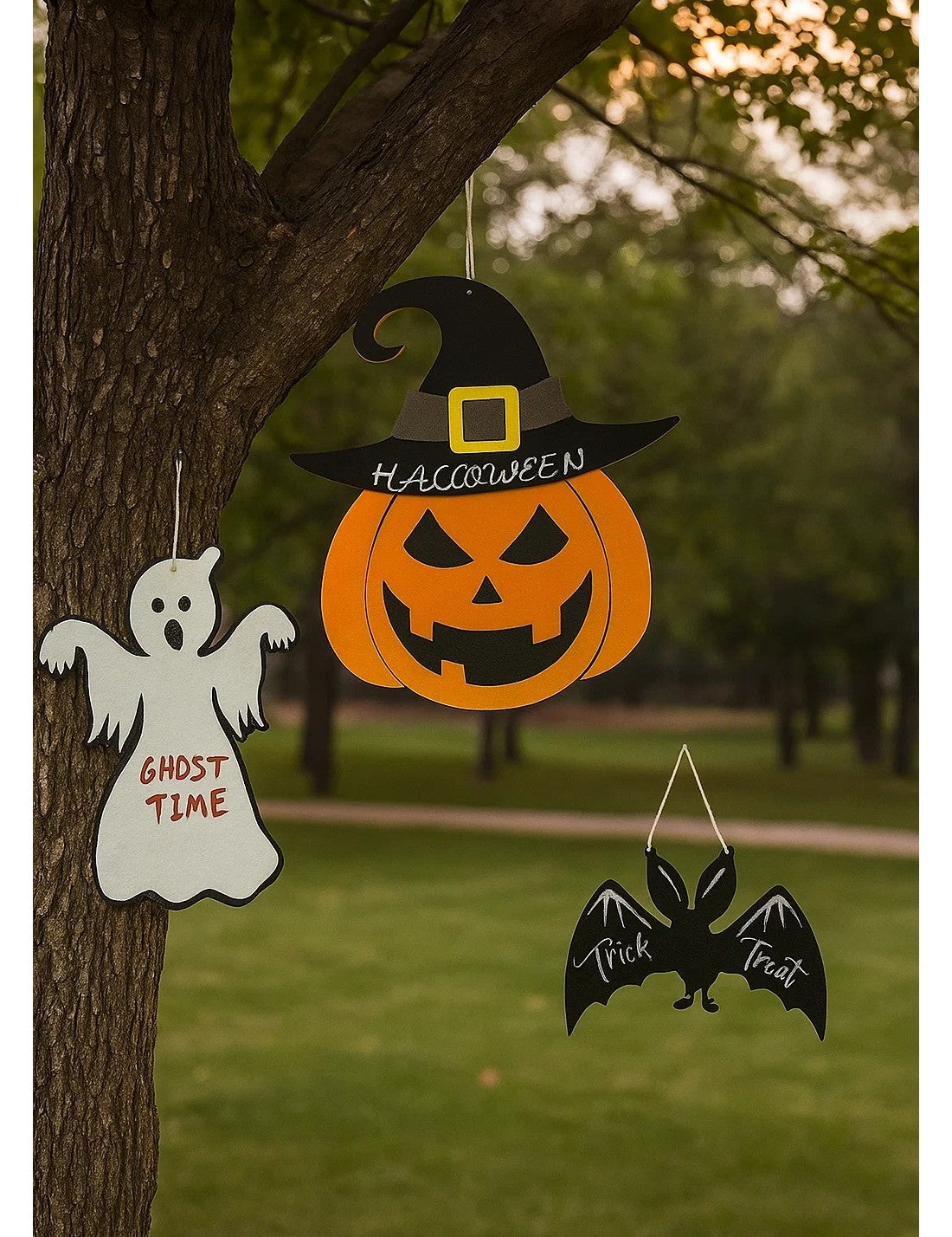 Decorazione Di Halloween In Feltro 20cm