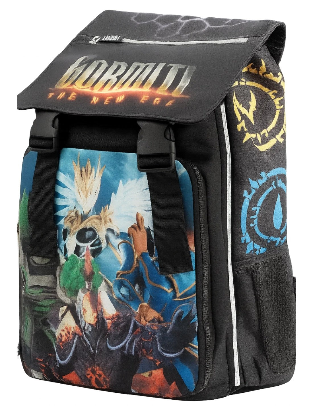 Zaino Scuola Estensibile Intercambiabile Gormiti The New Era
