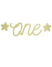 Festone Decorativo Oro Primo Compleanno