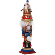 Soldatino Schiaccianoci Con Cappello Carillon Di Natale