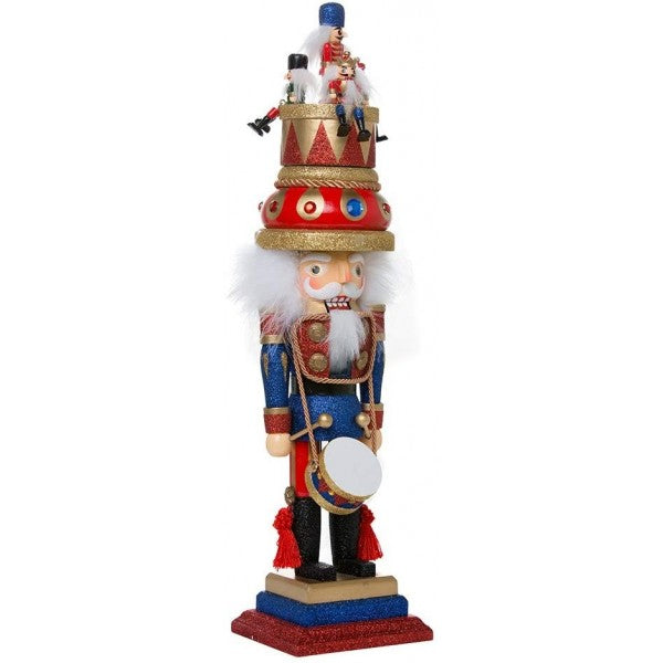 Soldatino Schiaccianoci Con Cappello Carillon Di Natale