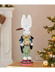 Addobbo Di Natale Disney Schiaccianoci Bianconiglio In Legno 46cm
