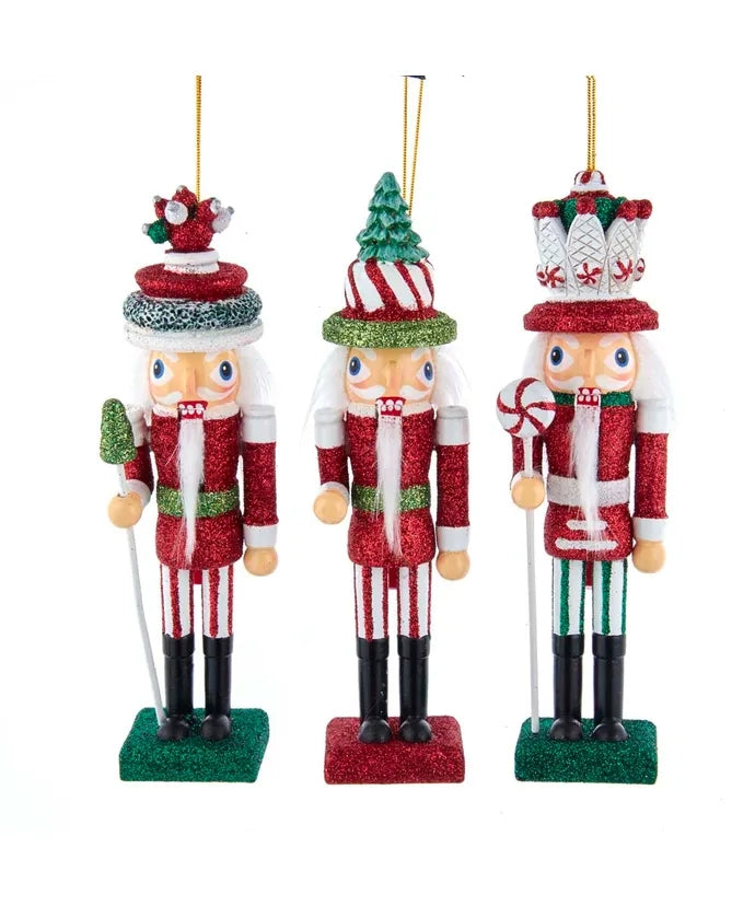 Addobbo Albero Di Natale Soldatino Schiaccianoci Cappelli Decorati