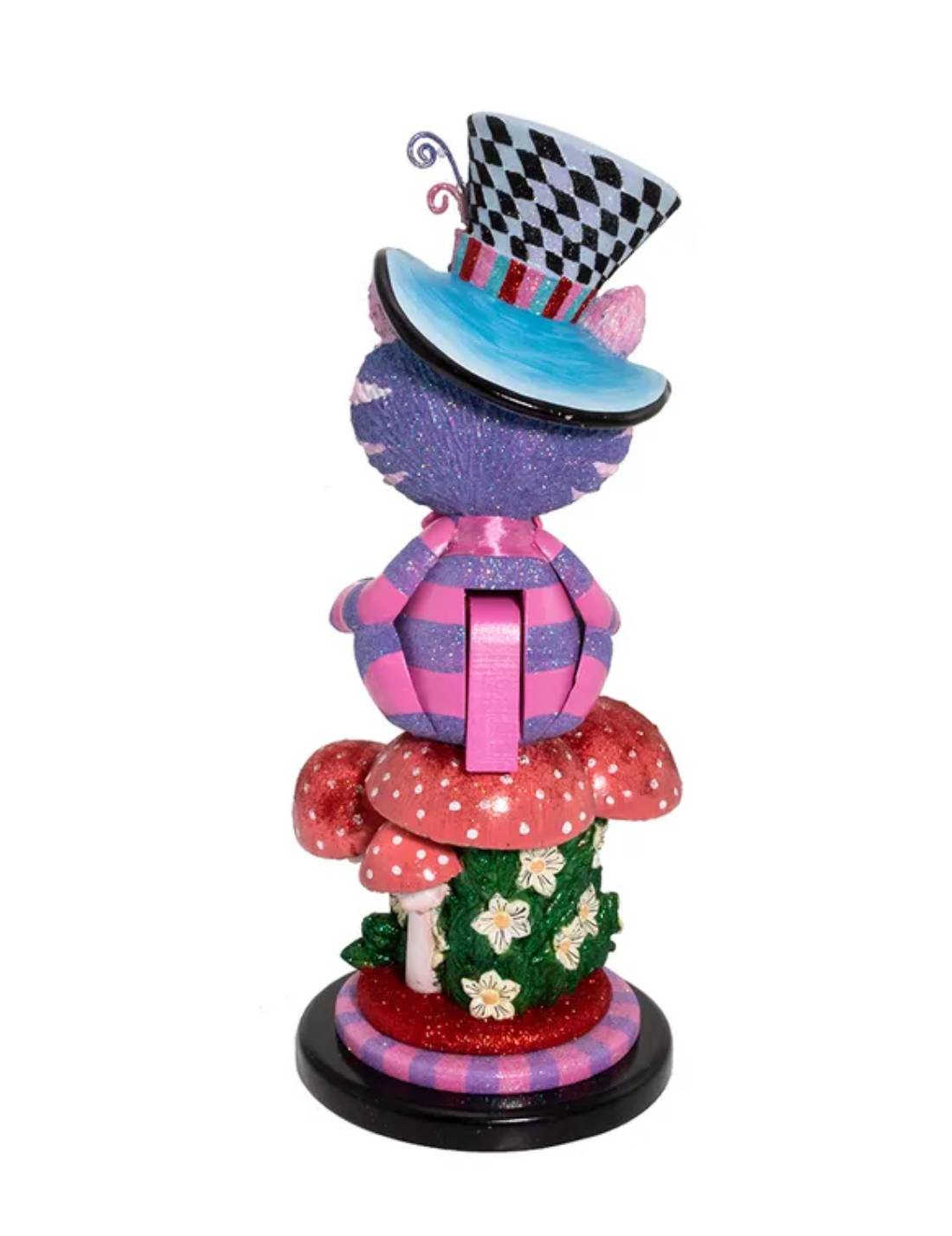 Addobbo Di Natale Disney Schiaccianoci Stregatto In Legno 38cm