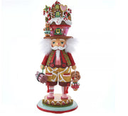 Addobbo Natale Schiaccianoci 46cm Edizione Limitata Gingerbread Led House