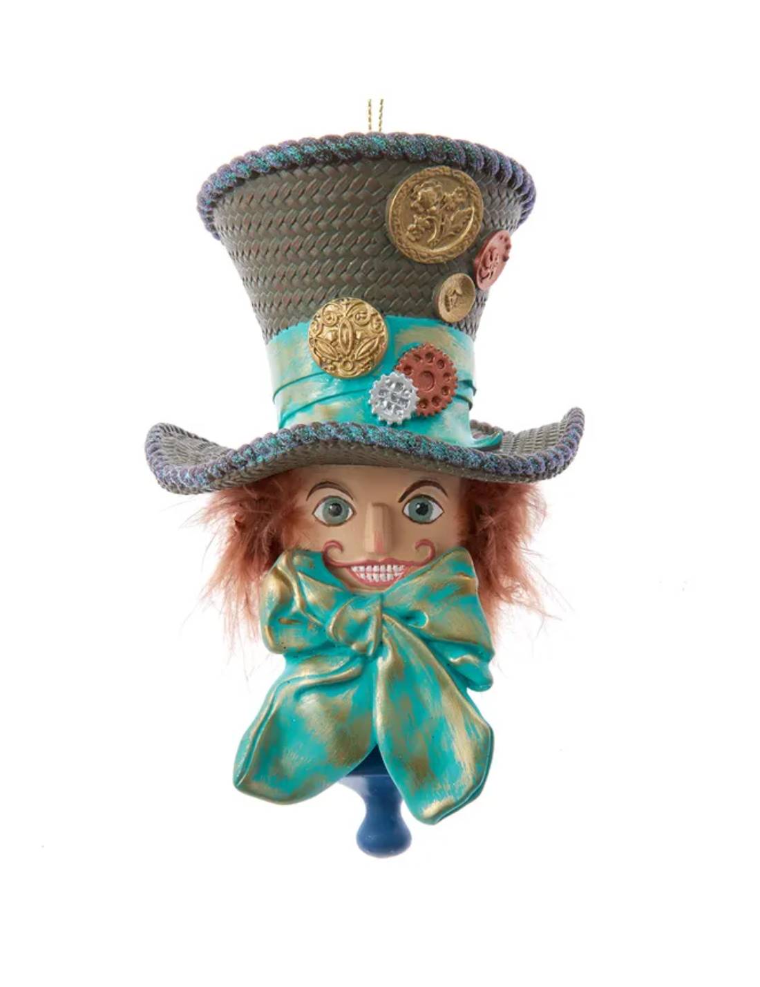 Addobbo Albero Di Natale Disney Cappellaio Matto Alice Nel Paese Delle Meraviglie 15,2cm