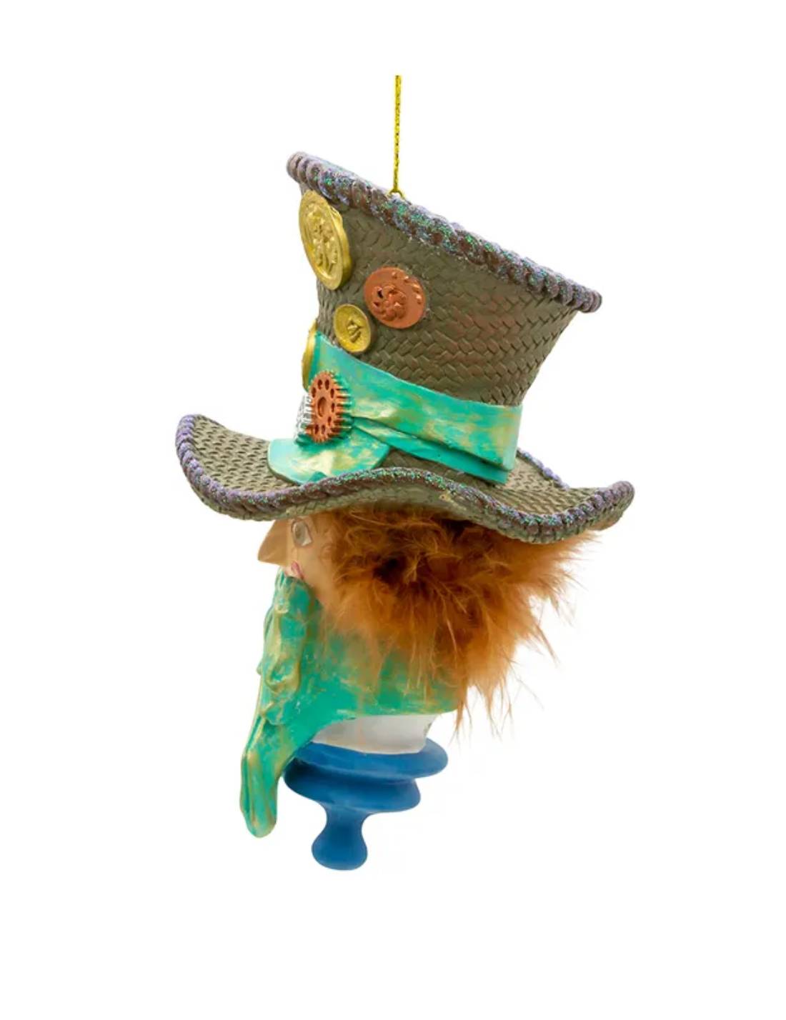 Addobbo Albero Di Natale Disney Cappellaio Matto Alice Nel Paese Delle Meraviglie 15,2cm