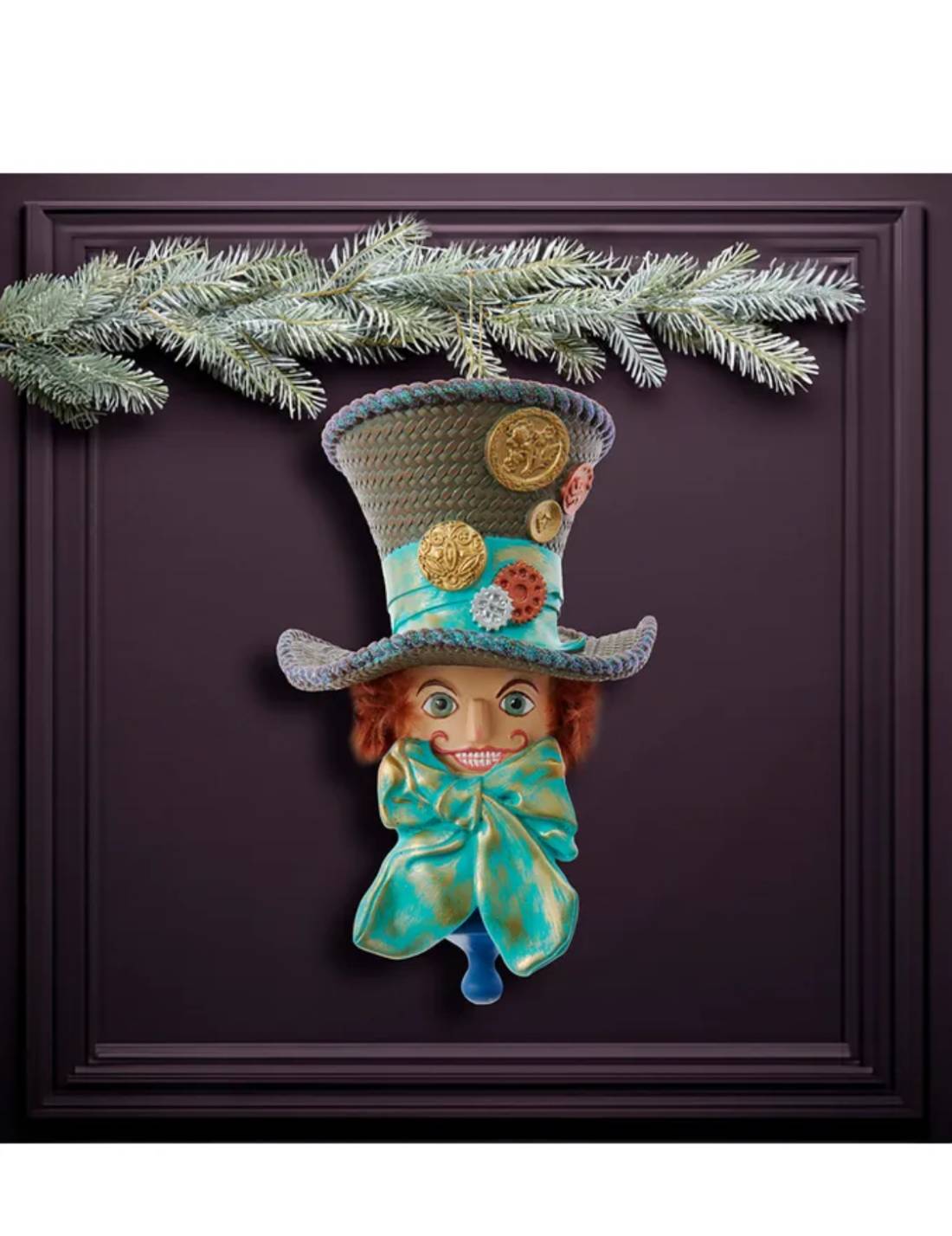 Addobbo Albero Di Natale Disney Cappellaio Matto Alice Nel Paese Delle Meraviglie 15,2cm