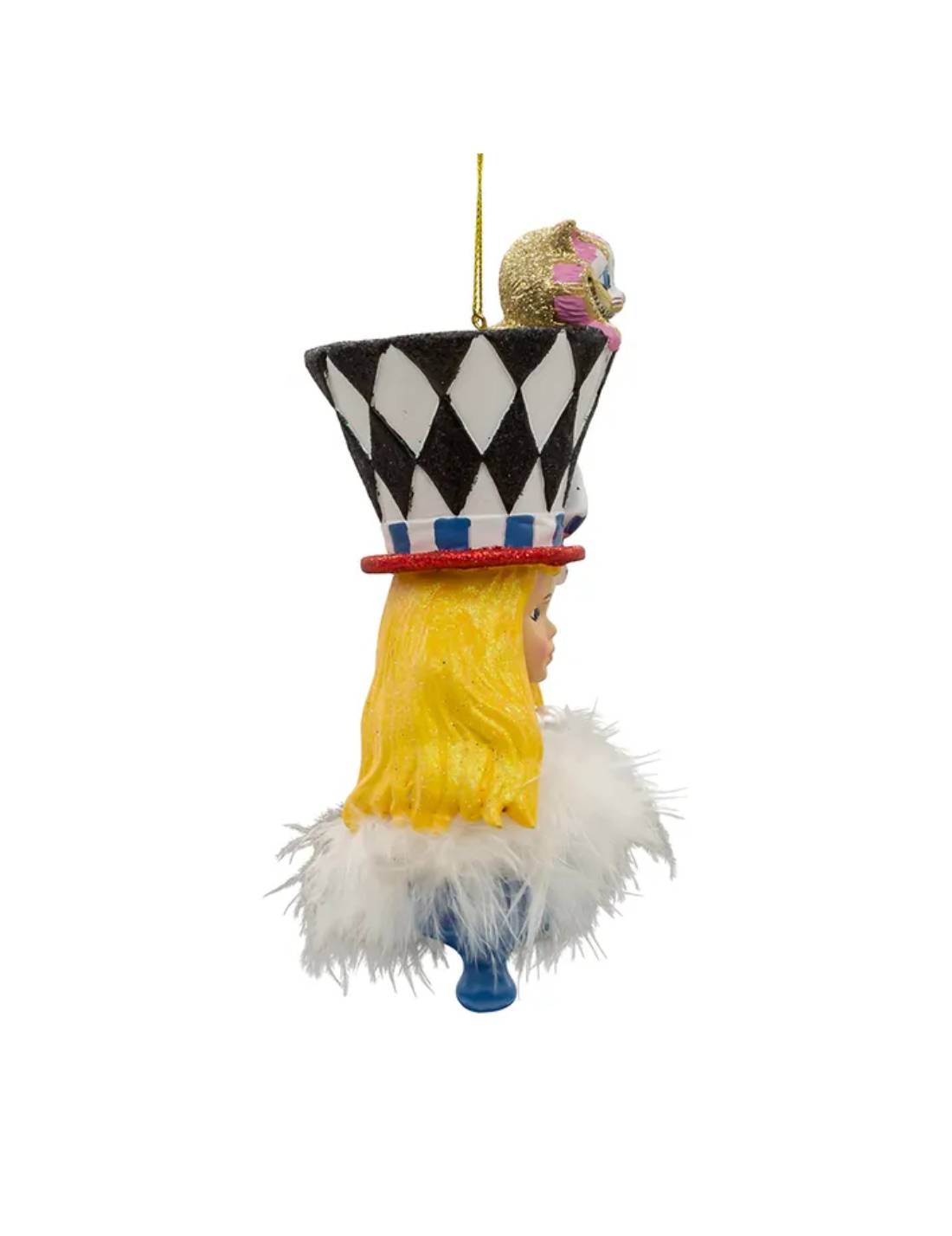 Addobbo Albero Di Natale Disney Alice Nel Paese Delle Meraviglie 17,8 cm