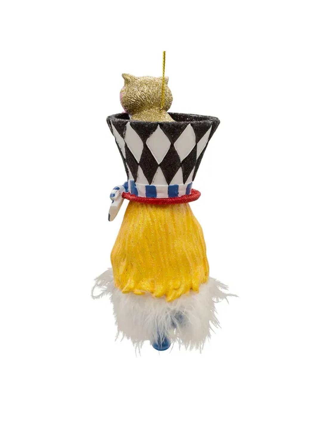 Addobbo Albero Di Natale Disney Alice Nel Paese Delle Meraviglie 17,8 cm