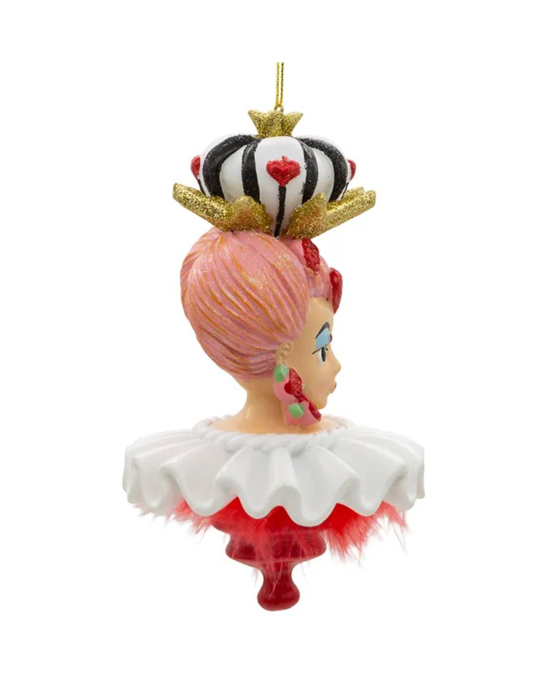 Addobbo Albero Di Natale Disney Regina Di Cuori Alice Nel Paese Delle Meraviglie 16cm