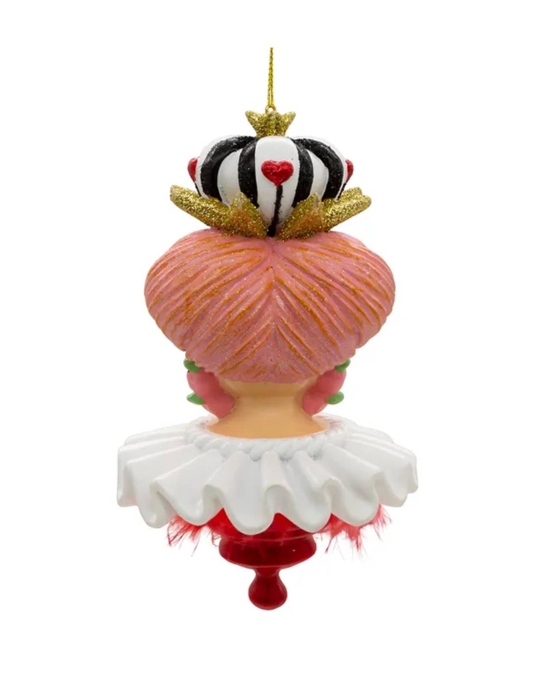 Addobbo Albero Di Natale Disney Regina Di Cuori Alice Nel Paese Delle Meraviglie 16cm
