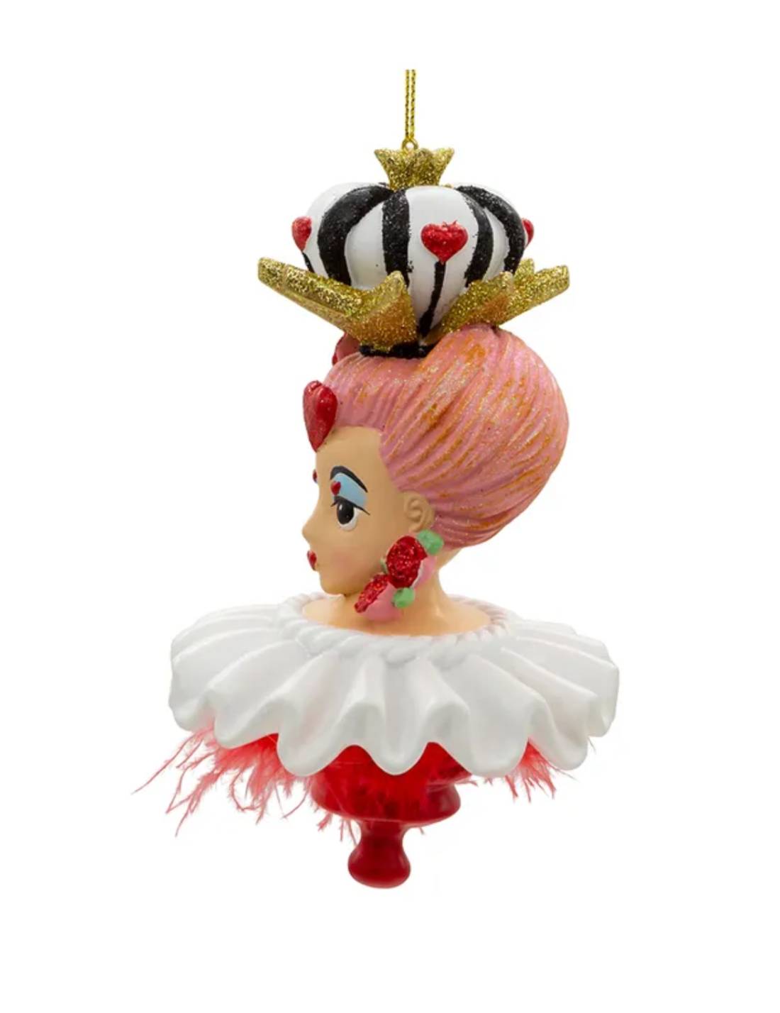 Addobbo Albero Di Natale Disney Regina Di Cuori Alice Nel Paese Delle Meraviglie 16cm