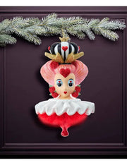 Addobbo Albero Di Natale Disney Regina Di Cuori Alice Nel Paese Delle Meraviglie 16cm