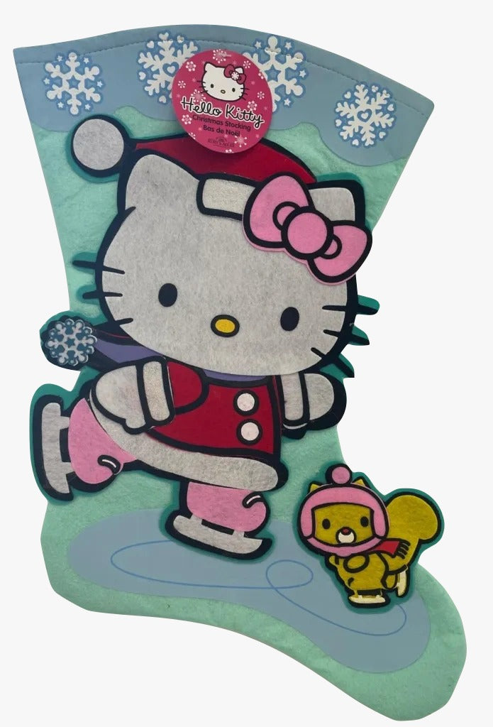 Calza Befana Epifania Hello Kitty In Stoffa 50cm