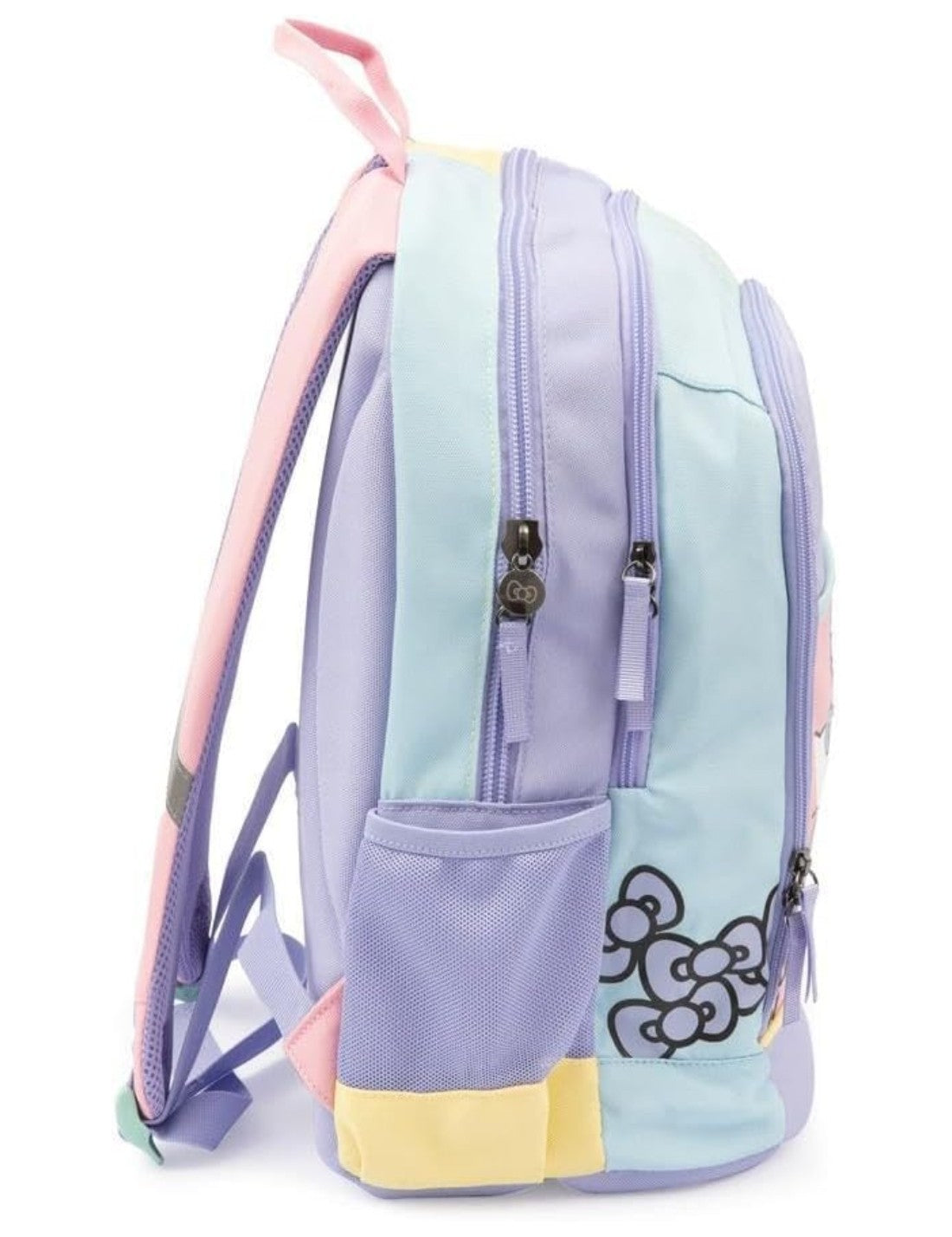 Zaino Scuola 3 Scomparti Round Hello Kitty