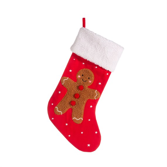 Calza Befana Epifania Uomo Pan Di Zenzero 45cm