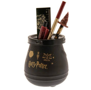 Set Contenitore Portapenne In Ceramica Harry Potter Calderone Con Accessori