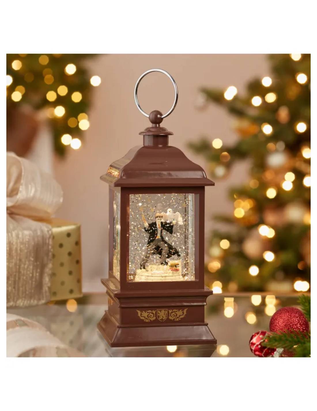 Addobbo Di Natale Lanterna Musicale Harry Potter 22,8cm