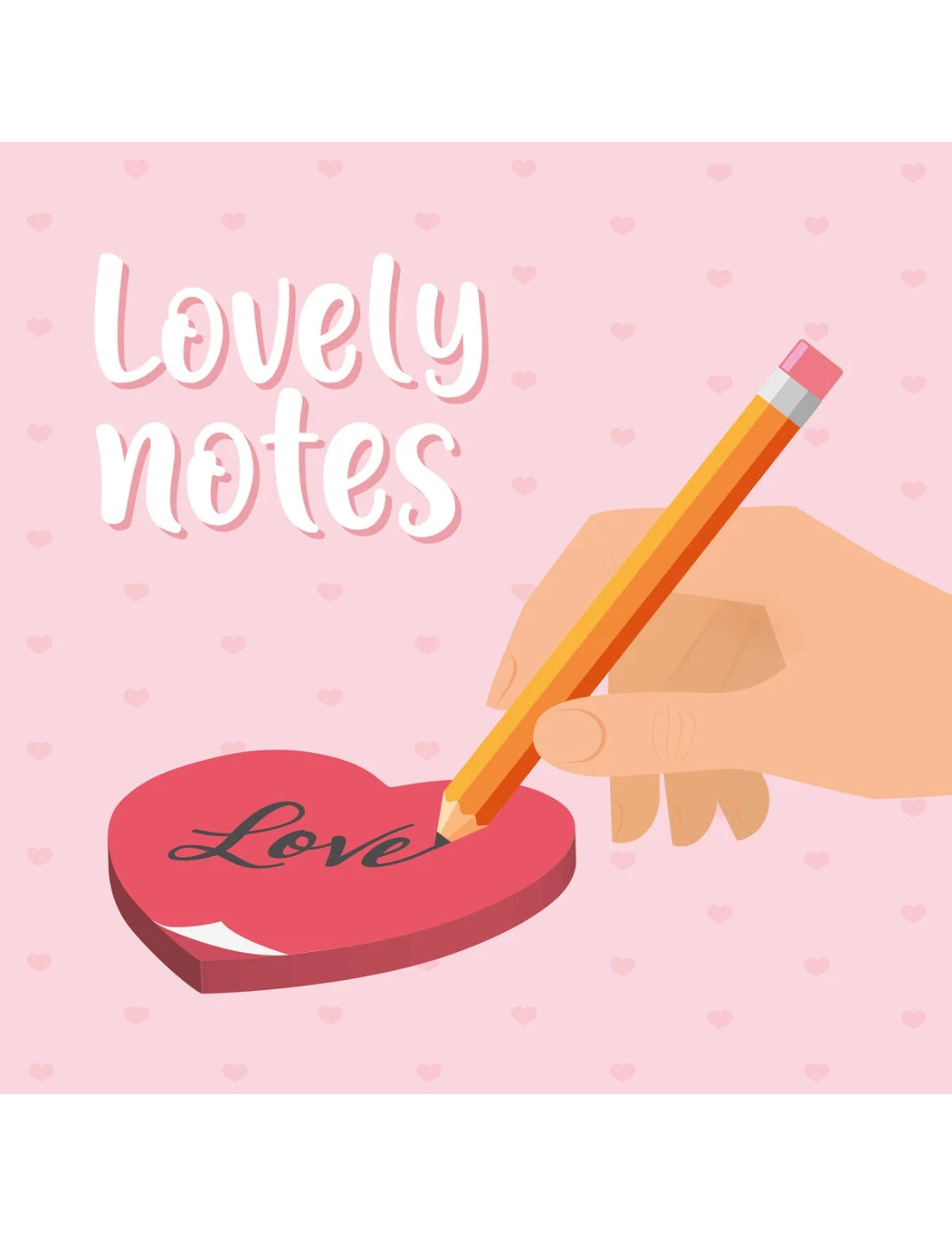 Post-It Bigliettini Adesivi Cuore 100 Fogli Legami