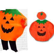Costume Halloween Bambino Zucca In Feltro