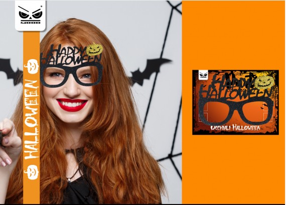 Occhiali "Happy Halloween" Accessori Halloween