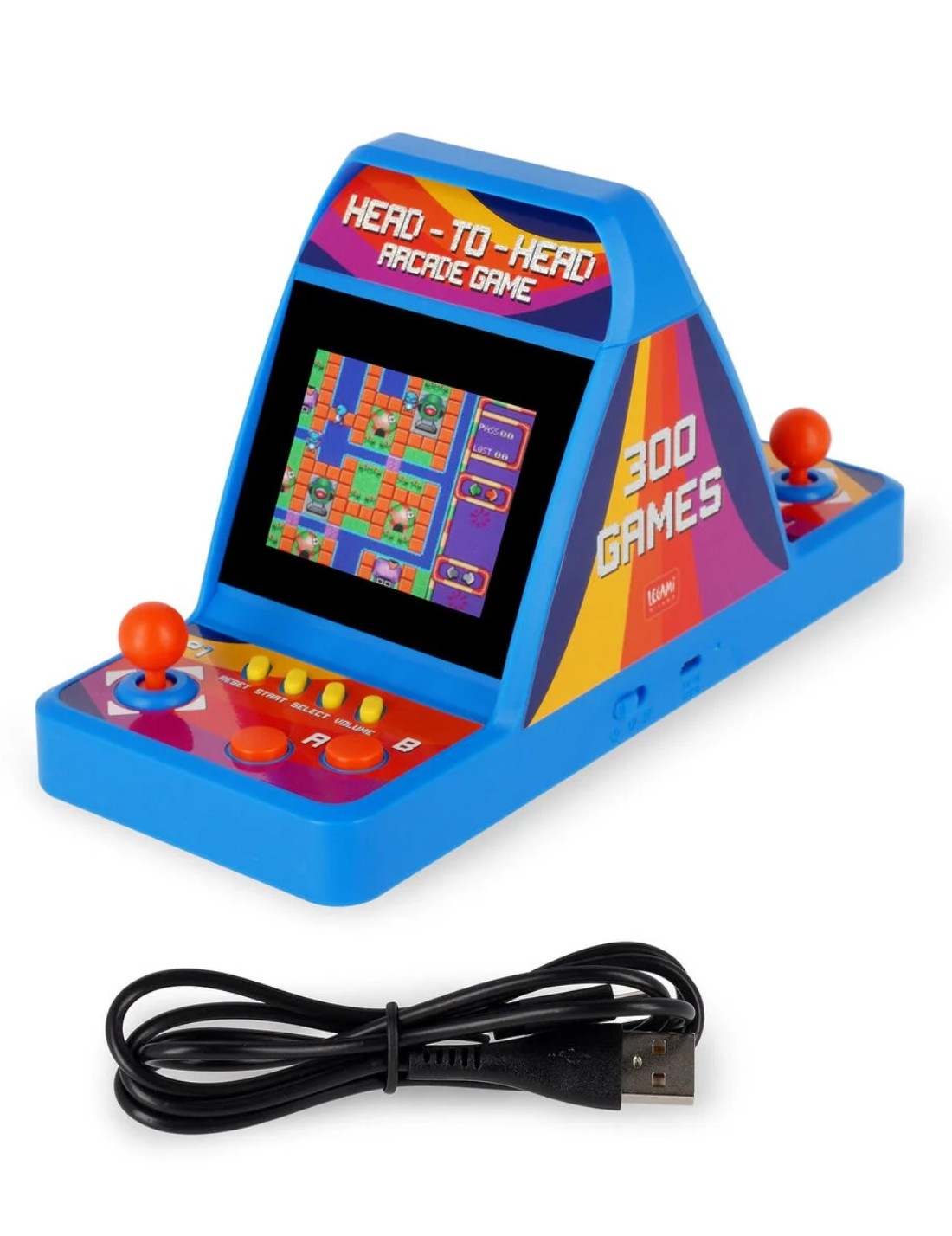 Mini Videogioco Retro Arcade Head To Head Legami