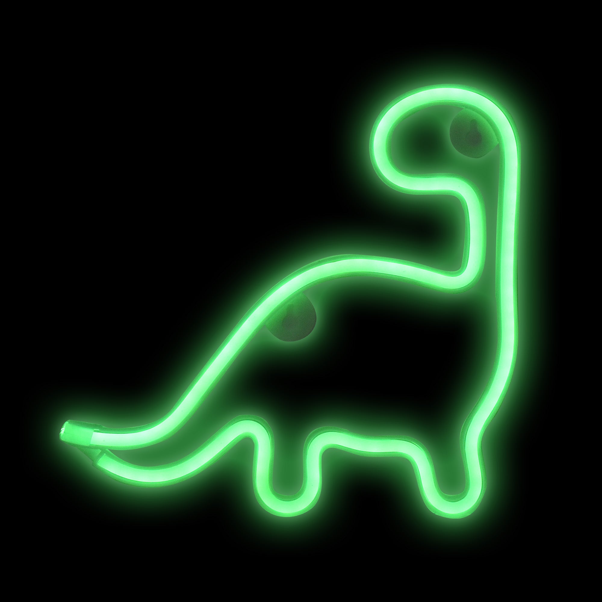 Lampada Neon Led Verde Dinosauro