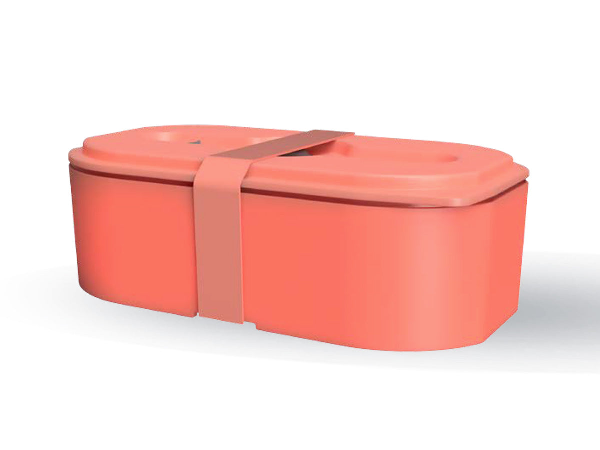 Porta Pranzo Lunch Box I-Total Con Elastico Rosso