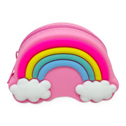 Borsellino Portamonete In Silicone Arcobaleno