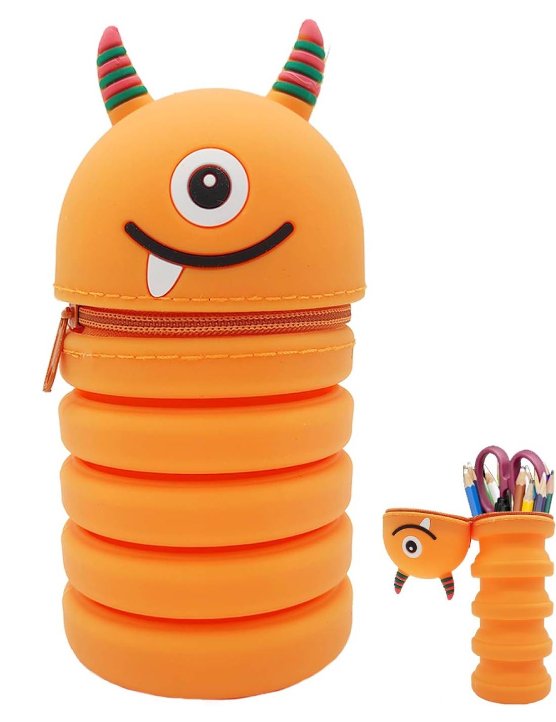 Astuccio Portapenne In Silicone Mostro