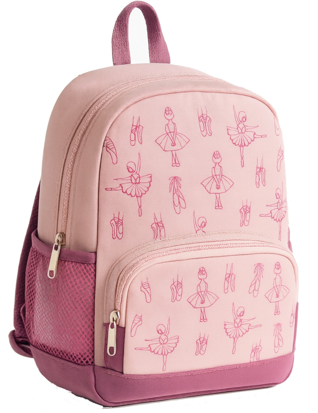 Mini Zaino Asilo Rosa Ballerine