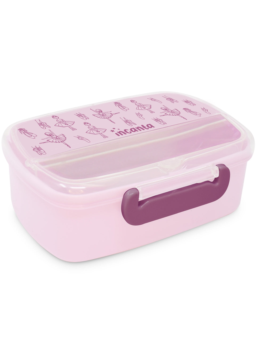 Porta Pranzo In Plastica Con Posate Ballerina