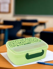Porta Pranzo In Plastica Con Posate Dinosauri