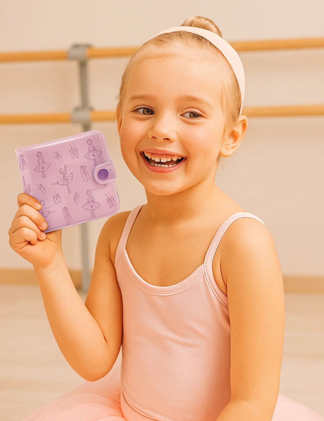 Portafogli Per Bambini Rosa Ballerine